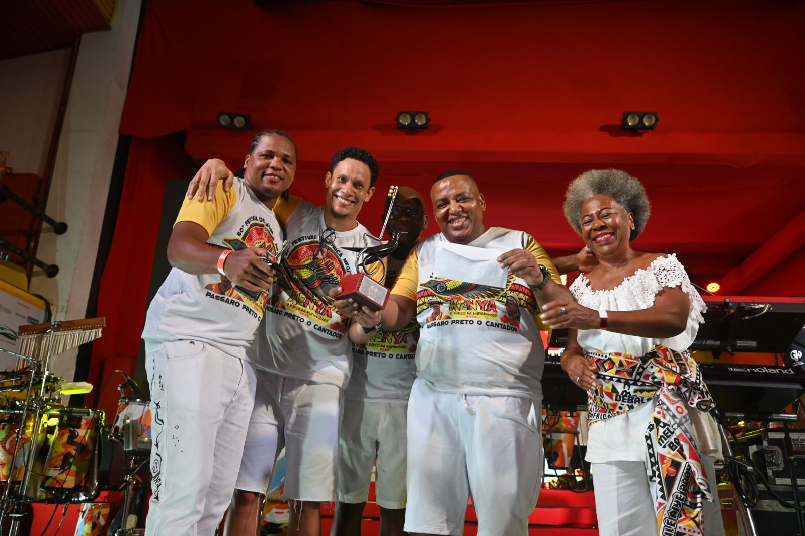 Ilê Aiyê escolhe novas músicas para o Carnaval no 50° Festival de Música Negra