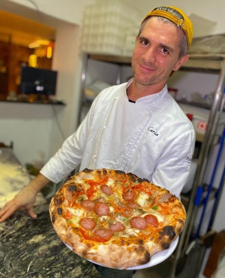 Chef italiano Marco Caria ministra Masterclass de Pizza Contemporânea em Salvador