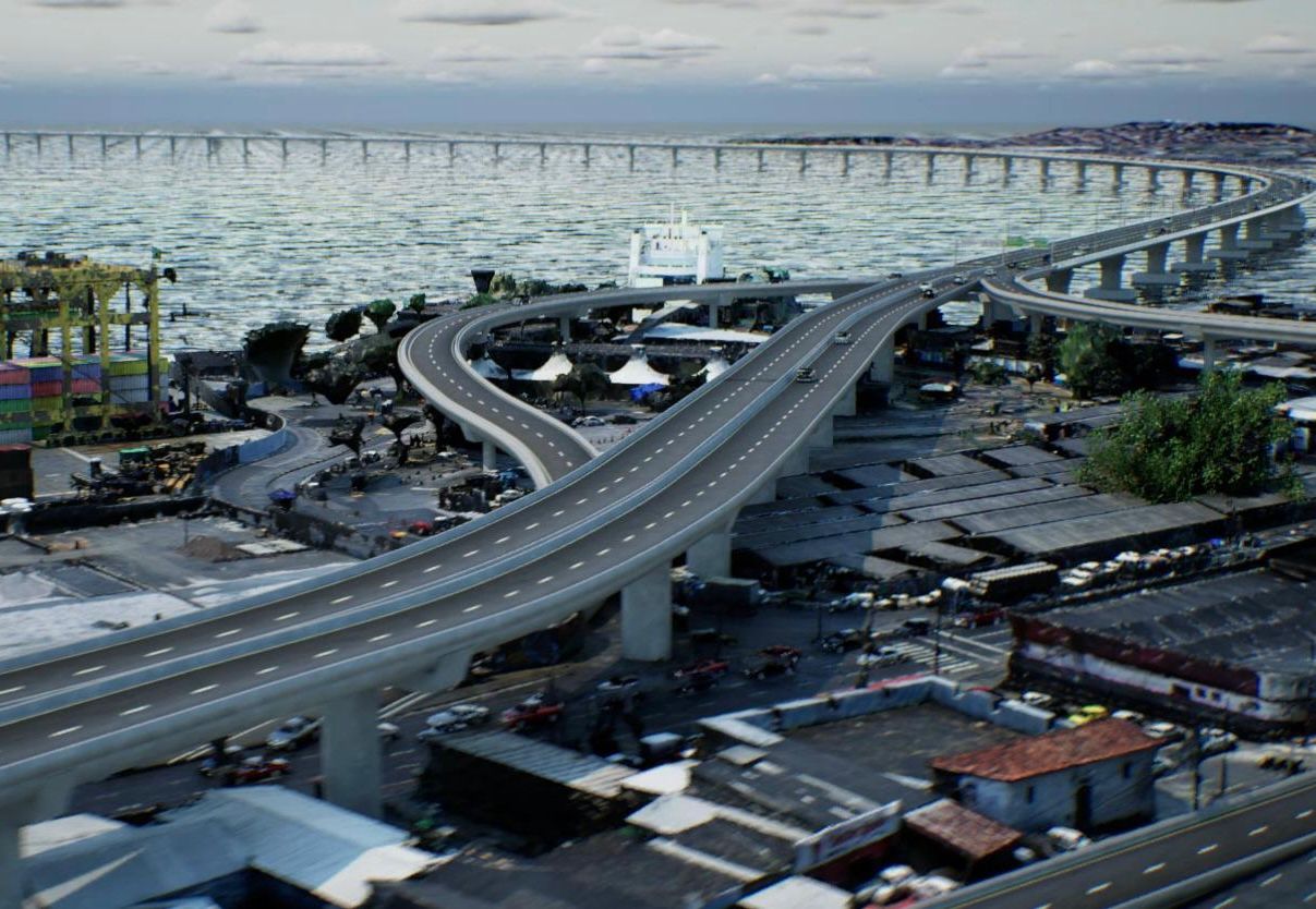 Confira detalhes da Ponte Salvador-Itaparica em novo vídeo divulgado do projeto