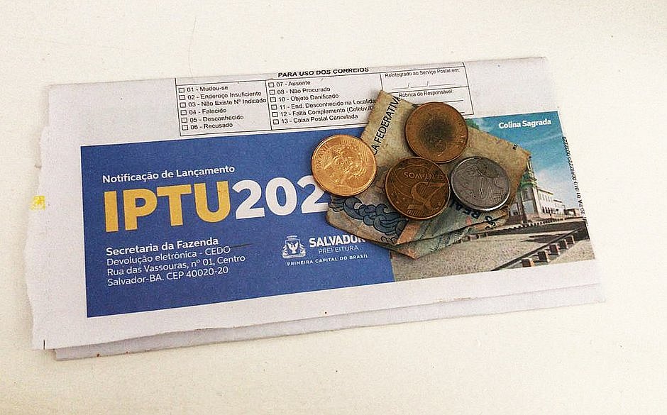 IPTU de Salvador sobe 4,46% em 2026