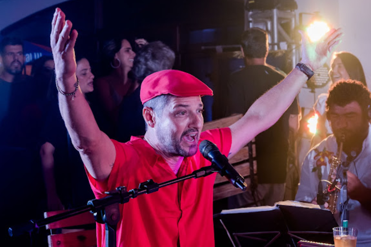 Marcelo Serrado comanda roda de samba em projeto especial no Centro Histórico de Salvador