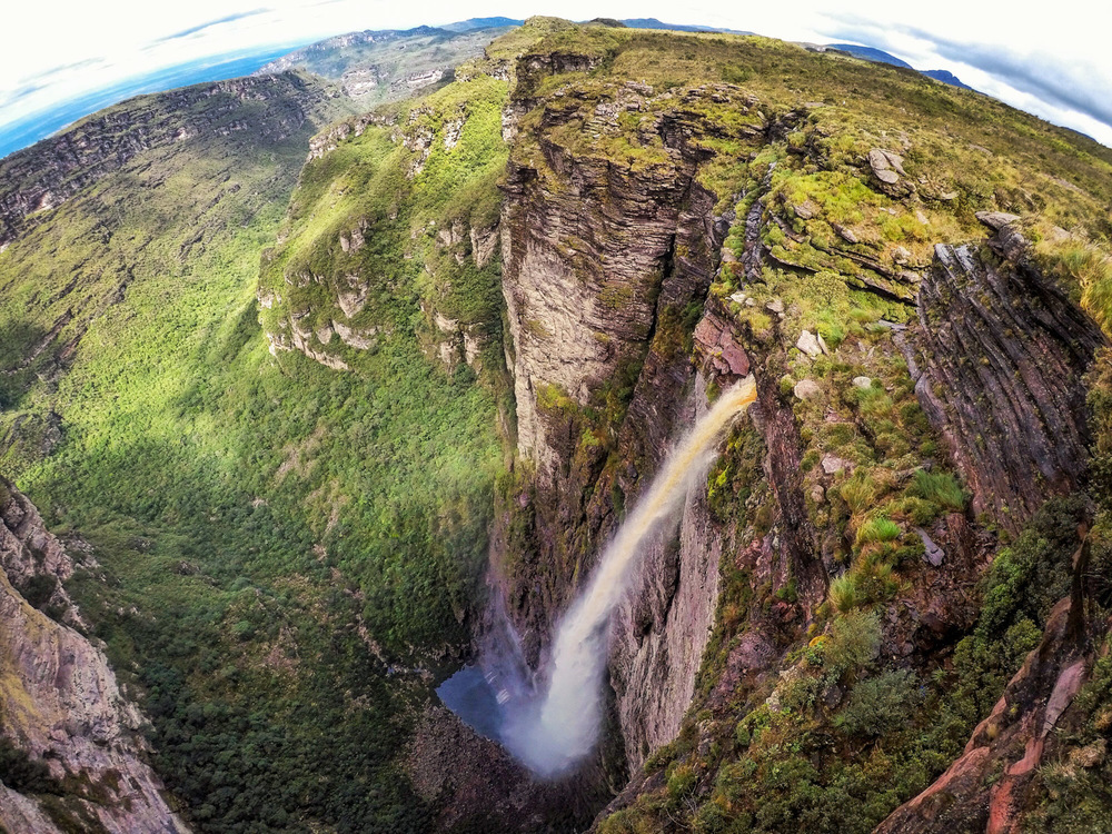 cachoeira da fumaça