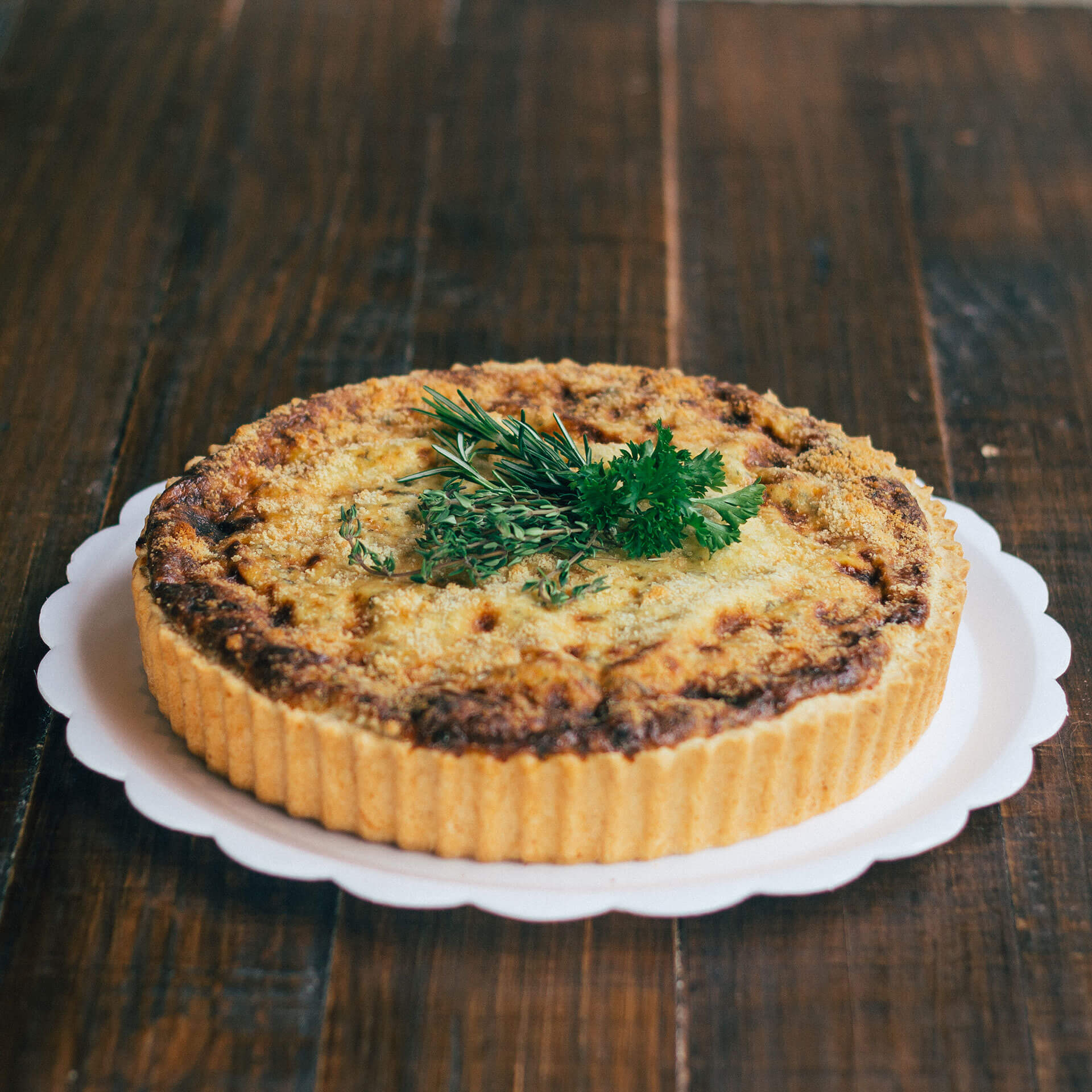Clássica e adaptada:Quem resiste a uma quiche?