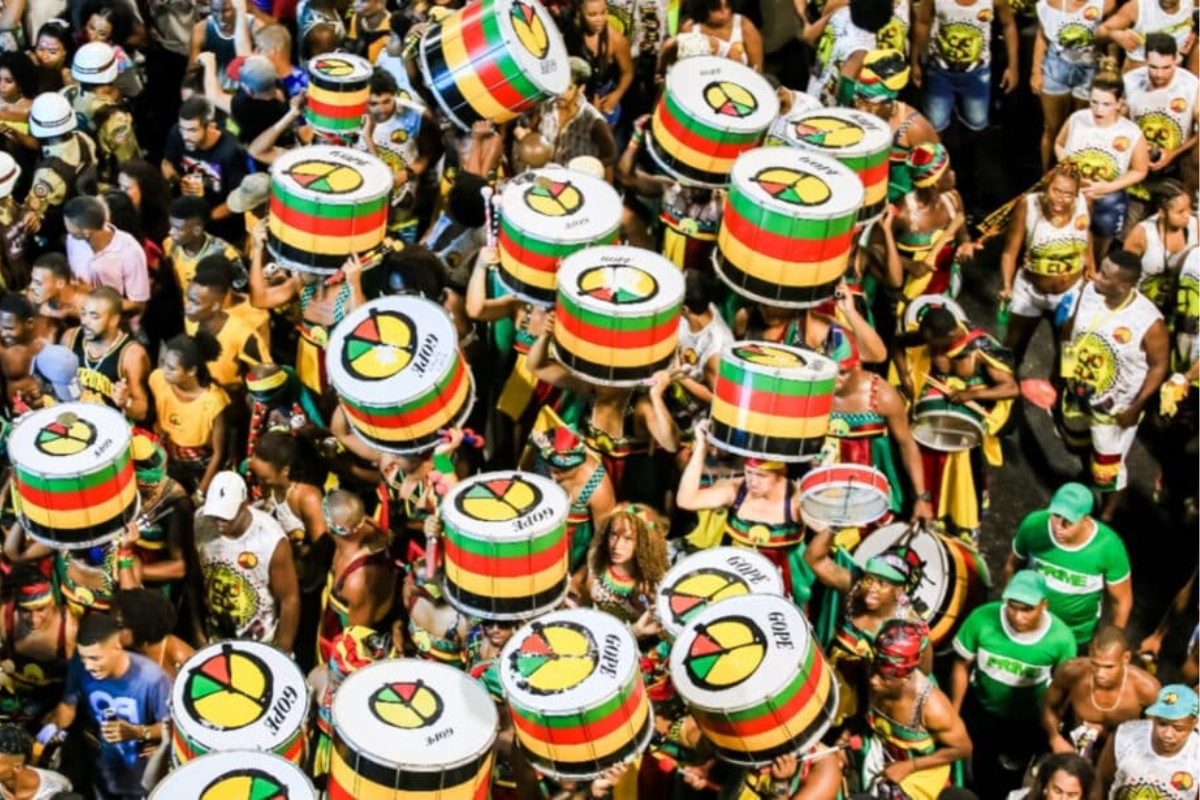 Olodum leva “Máscaras Africanas – Magia e Beleza” ao Carnaval 2026 e faz Ensaio Geral no Pelourinho