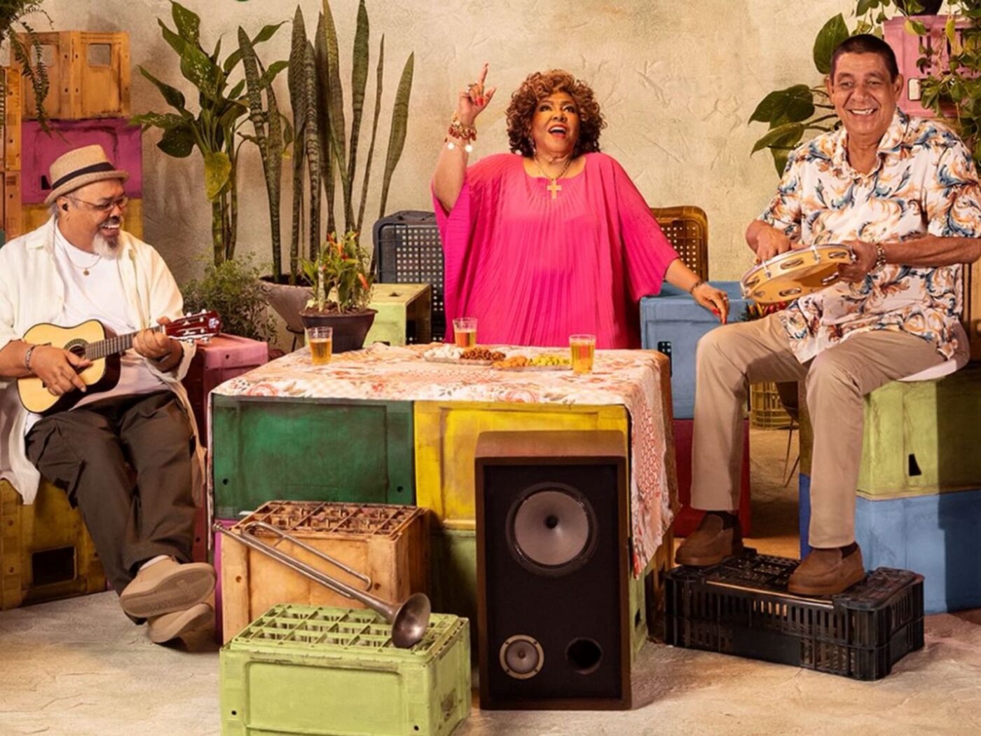 Alcione, Jorge Aragão e Zeca Pagodinho anunciam ‘O Maior Encontro do Samba’, com show em Salvador
