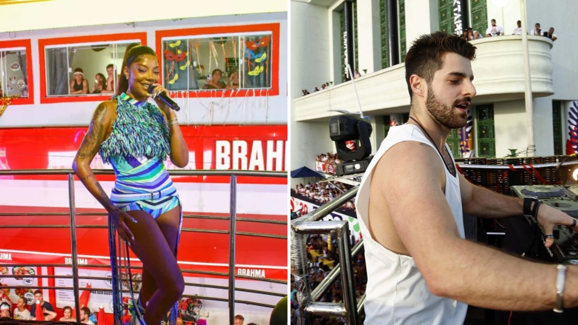 Ludmilla e Alok comandarão trios pipoca no Carnaval de Salvador