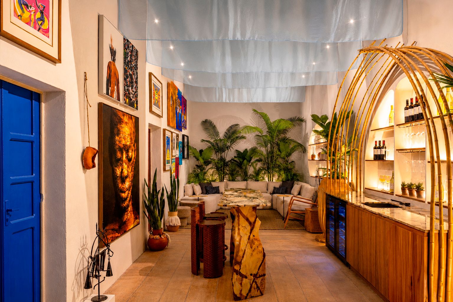 CASACOR Bahia ganha lounge inspirado na ancestralidade afro-brasileira