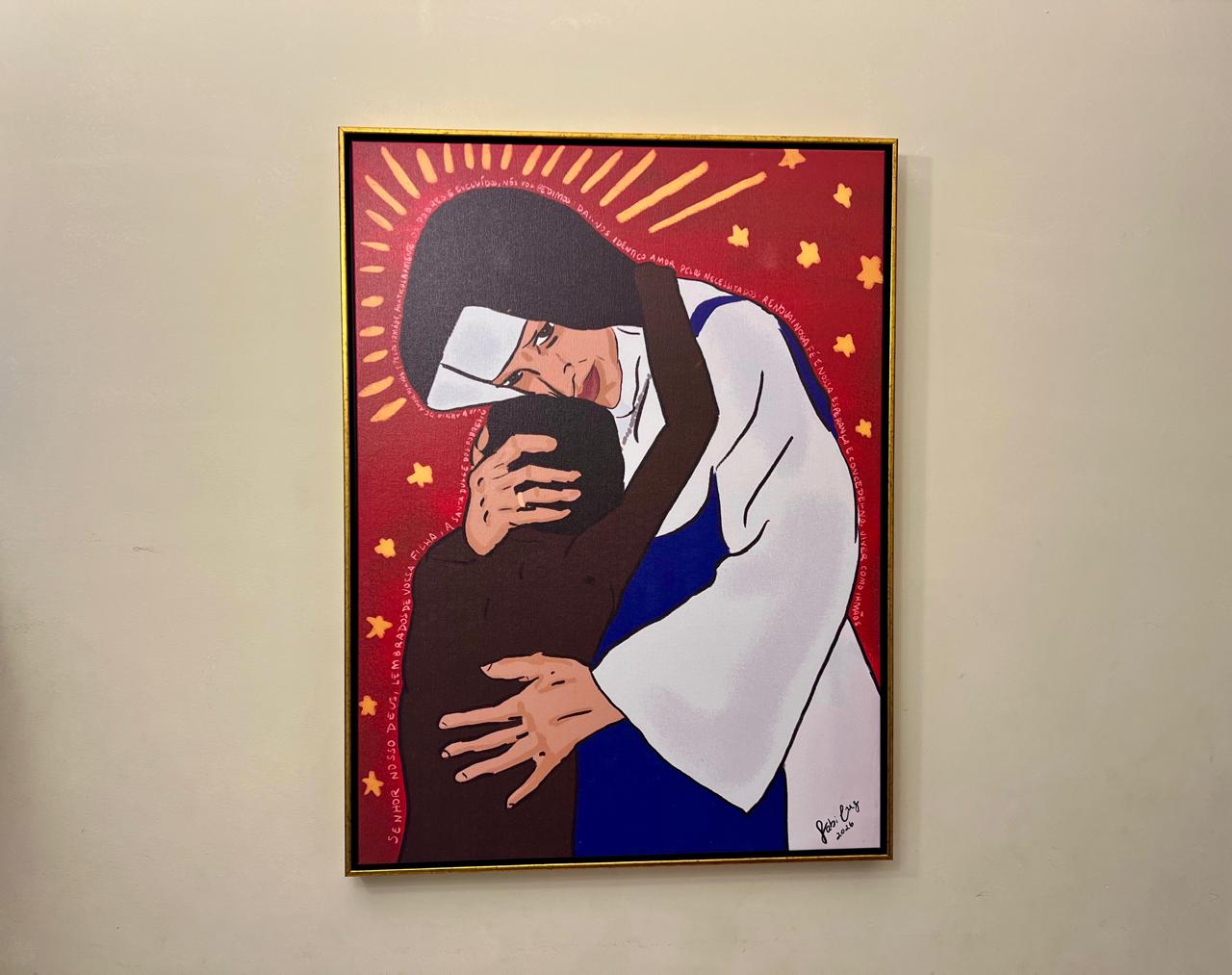 Memória familiar inspira Gabriela Cruz em obra dedicada a Santa Dulce