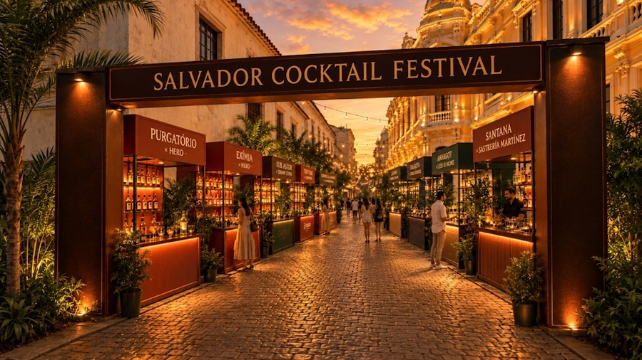 Salvador Cocktail vai reunir bares de quatro países do ranking dos melhores do mundo