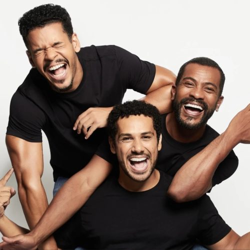 Atores Samuel de Assis, Felipe Velozo e Amaury Lorenzo estreiam peça em Salvador, em maio