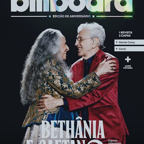 Edição #11 da Billboard Brasil traz Caetano Veloso e Maria Bethânia em uma das capas