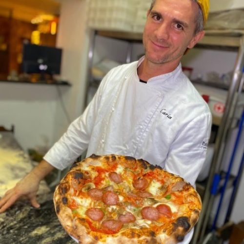 Chef italiano Marco Caria ministra Masterclass de Pizza Contemporânea em Salvador