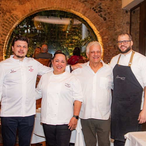 Chefs Filipe Rizzato e Neusi Machado (SP) abrem a série de jantares que comemoram 20 anos do Amado