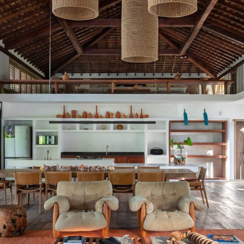 Mansão de 745 m² em Trancoso é destaque na Casa Vogue