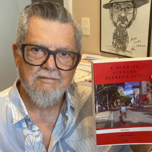 Jornalista Tasso Franco lança livro sobre memória e alma da Avenida Sete