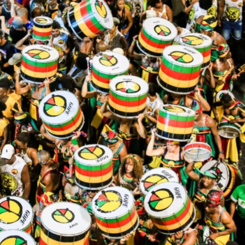 Olodum leva “Máscaras Africanas – Magia e Beleza” ao Carnaval 2026 e faz Ensaio Geral no Pelourinho