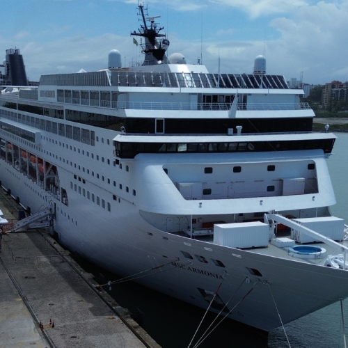 MSC Armonia abre temporada de cruzeiros em Ilhéus com três mil pessoas e R$ 1,7 milhão na economia