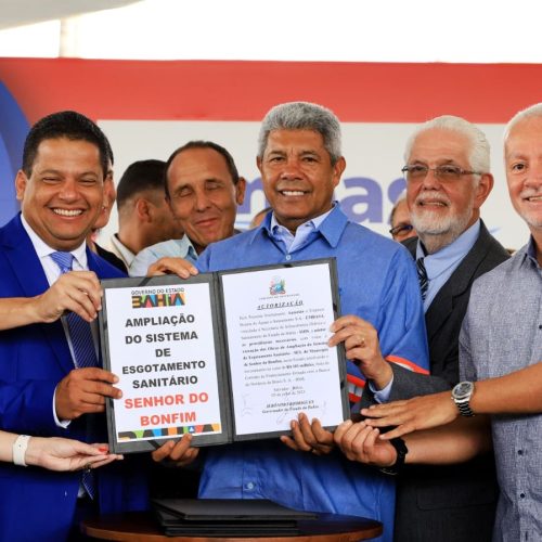 Governo do Estado firma contrato com Banco do Nordeste para implantar e ampliar sistemas de esgotamento sanitário em municípios baianos