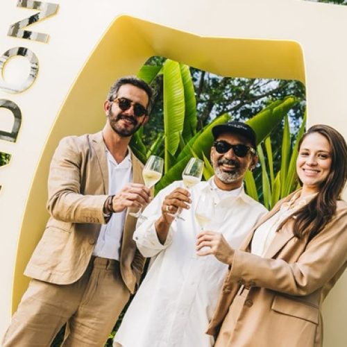 Gefferson Vila Nova cria peças exclusivas para a Casa Chandon em São Paulo