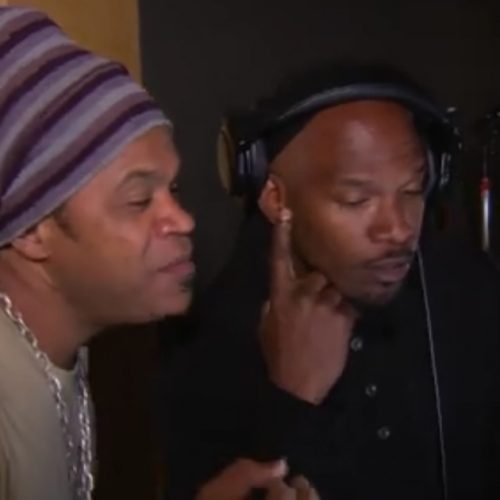 Jammie Fox compartilha momentos exclusivos com Carlinhos Brown em gravação de filme premiado