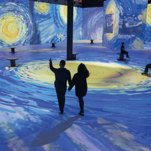 Shopping recebe exposição imersiva Van Gogh & Impressionistas