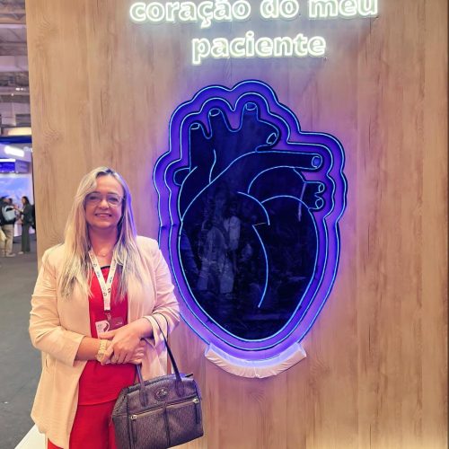 Liliana Valadares participa do 45º Congresso da Sociedade de Cardiologia, em São Paulo