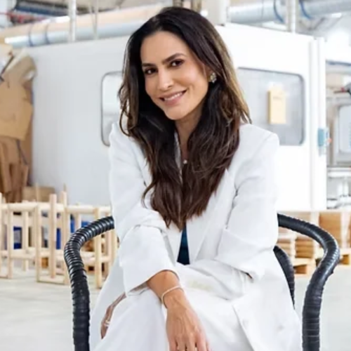 Ticiana Villas Boas e Vik Muniz conversam na Casa Cor