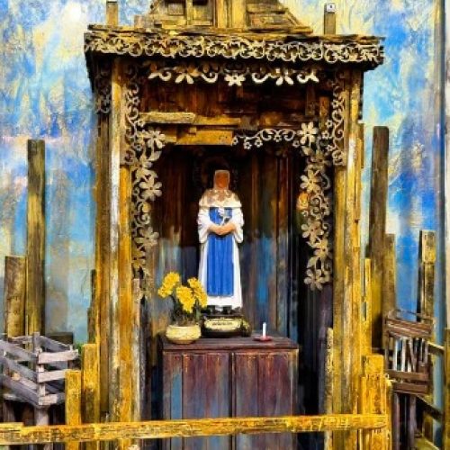 Mostra no Pelourinho reinventa figuras religiosas