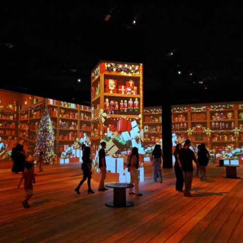 Shopping estreia experiência imersiva de Natal com luzes, magia e tecnologia