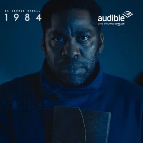Lázaro Ramos é Winston Smith, protagonista do clássico 1984, em áudio livro lançado pela Audible