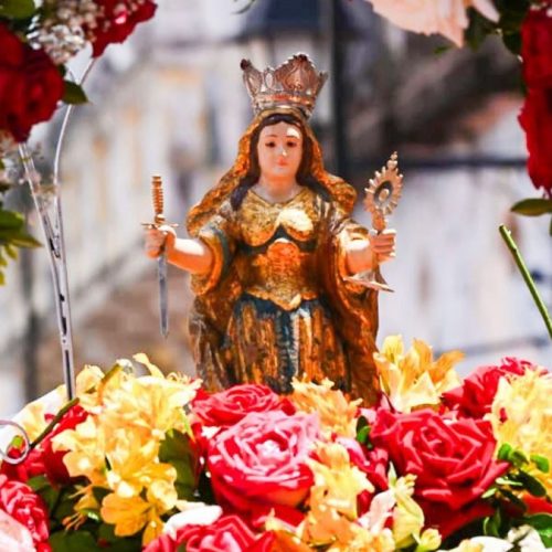 Começa preparação para festa de Santa Bárbara; veja programação