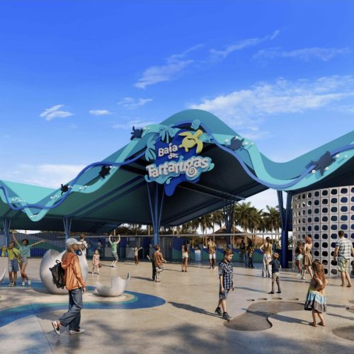 Previsto para 2027, parque aquático em Costa do Sauípe terá mais de mil metros quadrados e 20 atrações