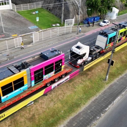 Ação no Salvador Shopping mergulha nas obras do VLT