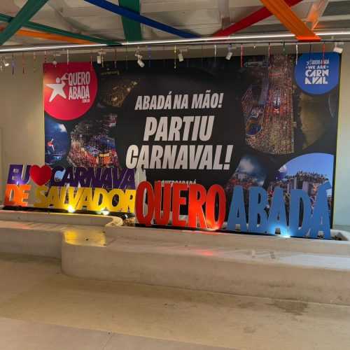 Quero Abadá terá espaço para retirada de camisas no Salvador Shopping