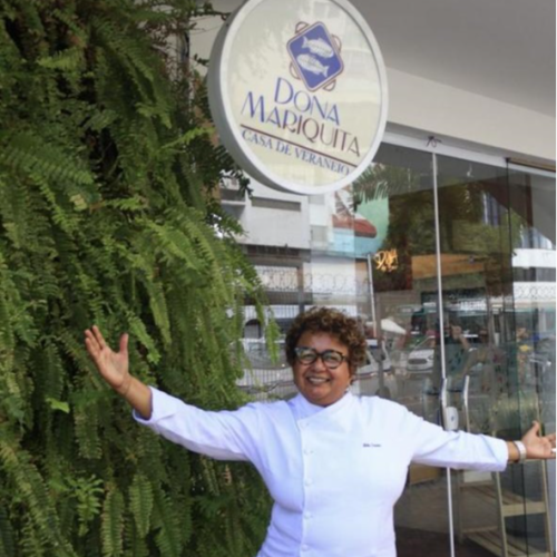 Dona Mariquita em São Paulo: Leila Carreiro participa de evento no La Cura Gastronomia