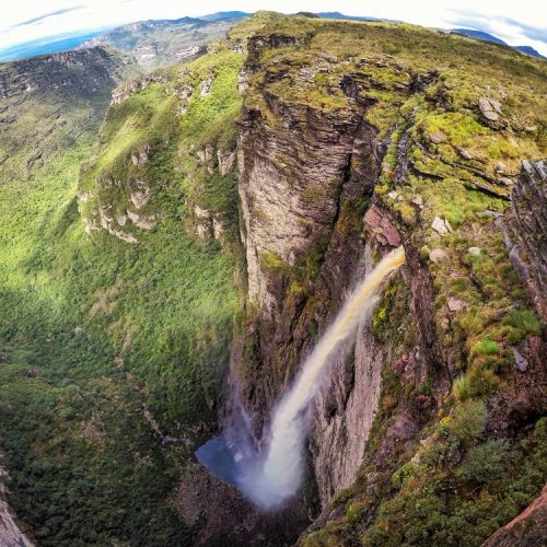 cachoeira da fumaça