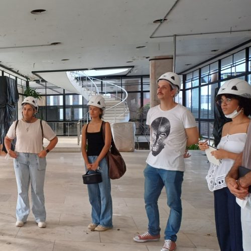 Público pode visitar diariamente as obras do TCA durante a Semana do Patrimônio