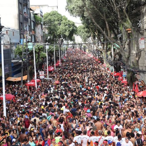 Carnaval no Centro da cidade (crédito: Marina Silva)