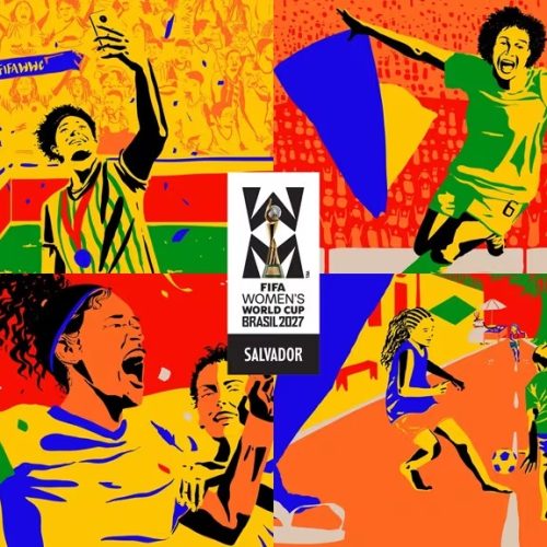 Fifa escolhe artista baiana Aju Paraguassu para ilustrar Salvador na Copa Feminina 2027
