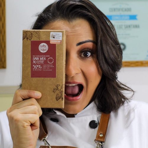 Josiane Luz tem barra de chocolate eleita a segunda melhor do mundo