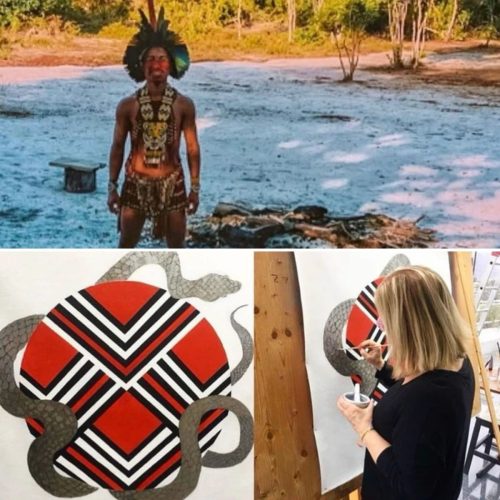 Na Suíça, exposição “Dichotomie” representa fusão entre arte e natureza, com presença indígena da Bahia